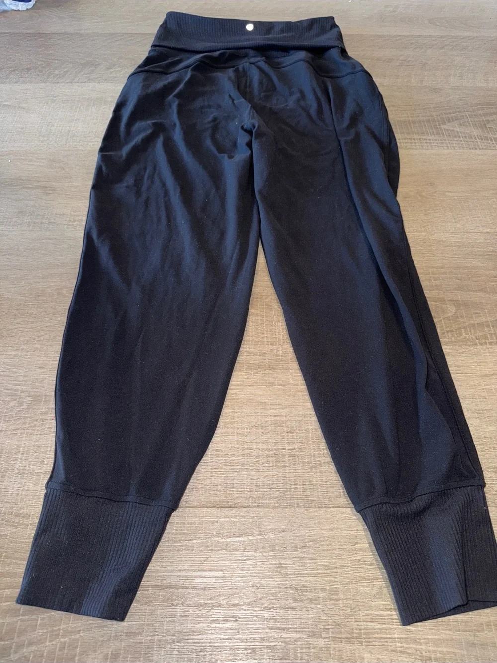 Lululemon Align Foldover Relaxed Joggers Black Size 6